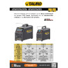 EQUIPO DE SOLDADURA MARCA TAURO, TIG - 2002 AC/DC ( 220V)