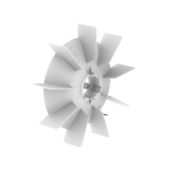 Kit ventilador plástico 280 - 4/6/8 Polos - W21