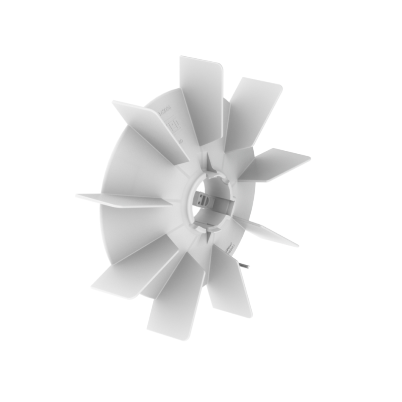 Kit ventilador plástico 280 - 4/6/8 Polos - W21