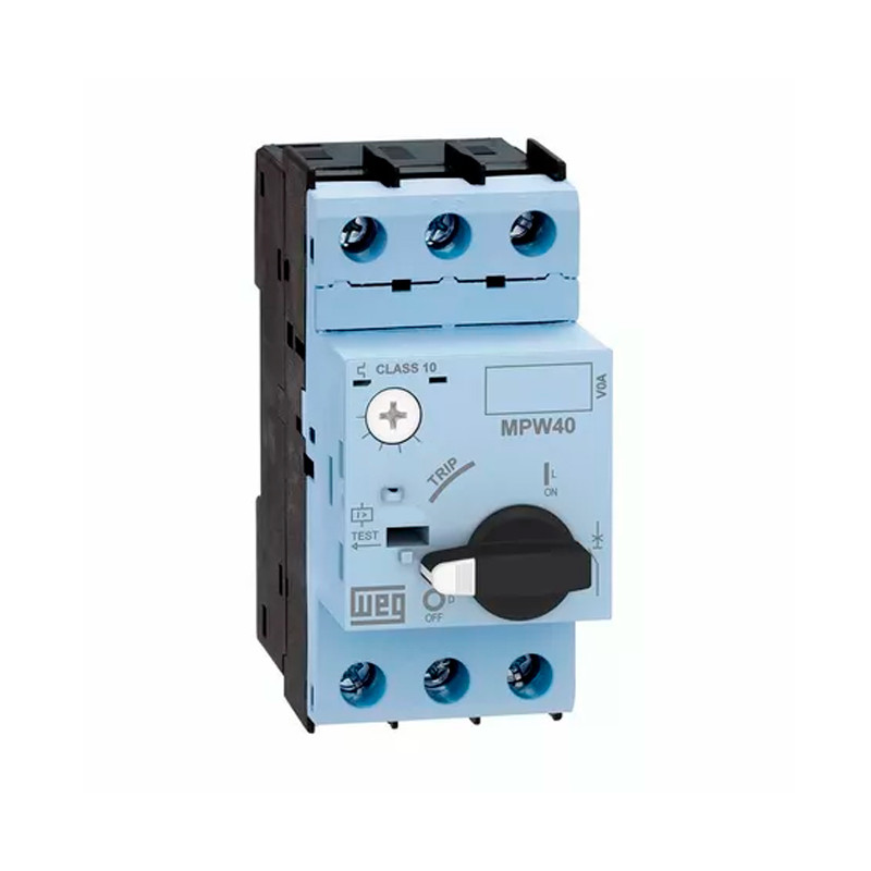 Guardamotor Termomagnético - Reg 20-25A - Pot. Motor 15HP (380VCA) - WEG - Mod.MPW40-3-U025