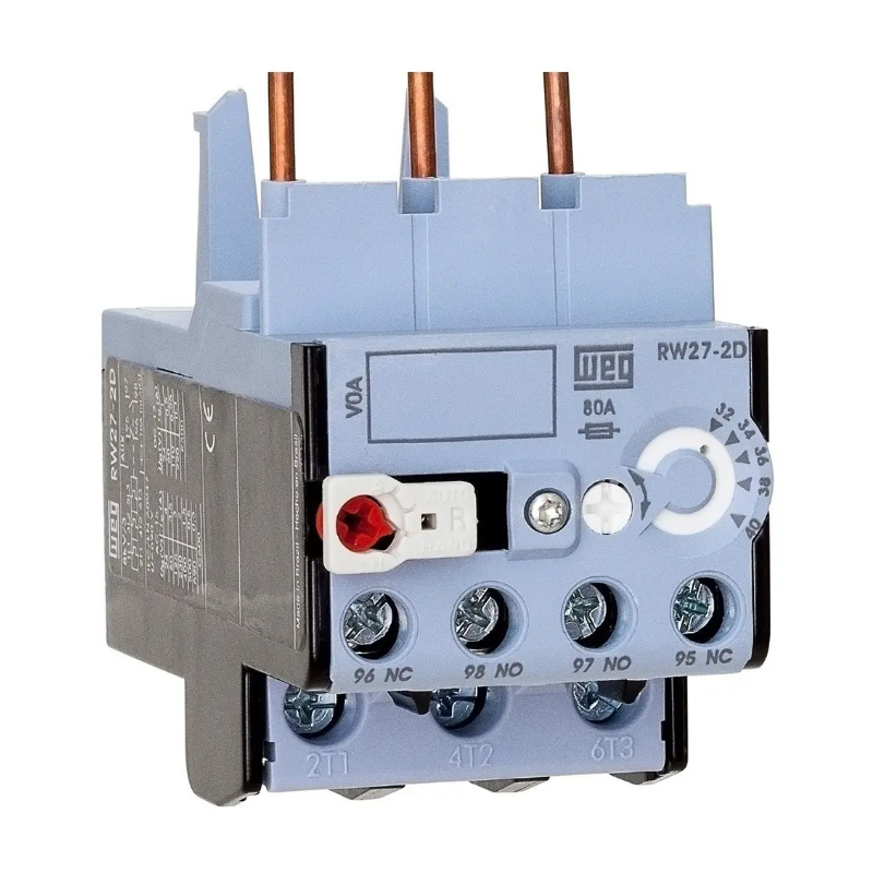 Relés de Sobrecarga para CWB, Reg.4 - 6,3A,  Mod.RW27-2D3-D063, Compatible con CWB 9 - 38