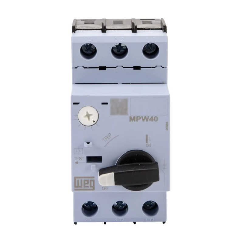 Guardamotor Termomagnético - Reg 25-32A - Pot. Motor 20HP (380VCA) - WEG - Mod.MPW40-3-U032