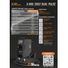 KIT EQUIPO INVERTER MIG AXO X-MIG 3003 DUAL PULSE