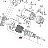 Inducido Rotor Bobina Ingletadora 3310 Skil Original