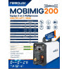 KIT MOBIMIG 200 LED SINERGICA 3 EN 1+ TORCHA MIG + REGULADOR ARGÓN FE050 - FERROLAN WELDING