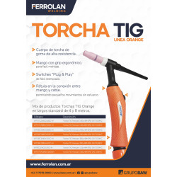TORCHA TIG FERROLAN 350A 4M ORG GAT GOM C