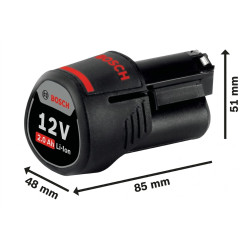 BATERIA GBA 12V 2,0 Ah BLISTER