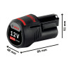 BATERIA GBA 12V 2,0 Ah BLISTER
