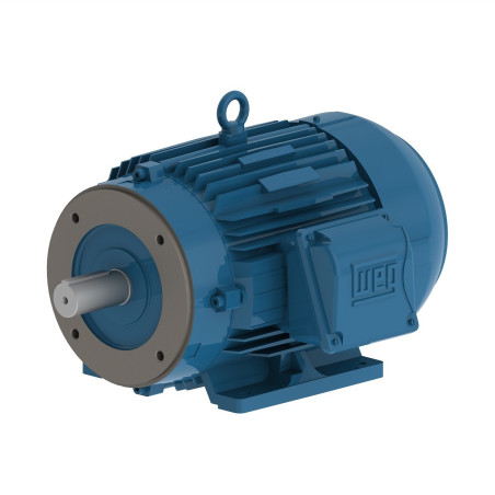 Motor Trifásico Carcasa Fundición de Hierro - WEG W22 IE1 de 2,00CV 1500rpm 220/380V IP55 90L B34