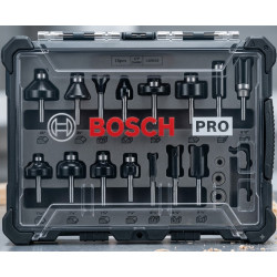 Set de Fresas mixto x 15 unidades 1/4"