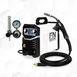 KIT SOLDADORA PROFESIONAL FOCUSMIG 201 DUAL PULSE FN PRO - FERROLAN