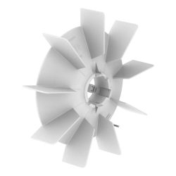 Kit ventilador plástico 132 - 2 Polos - W21/W22