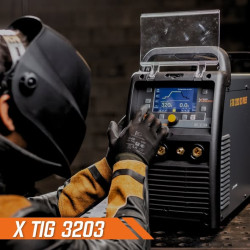 Equipo X-TIG 3203 DC PULSE LCD Encendido por Alta Frecuencia