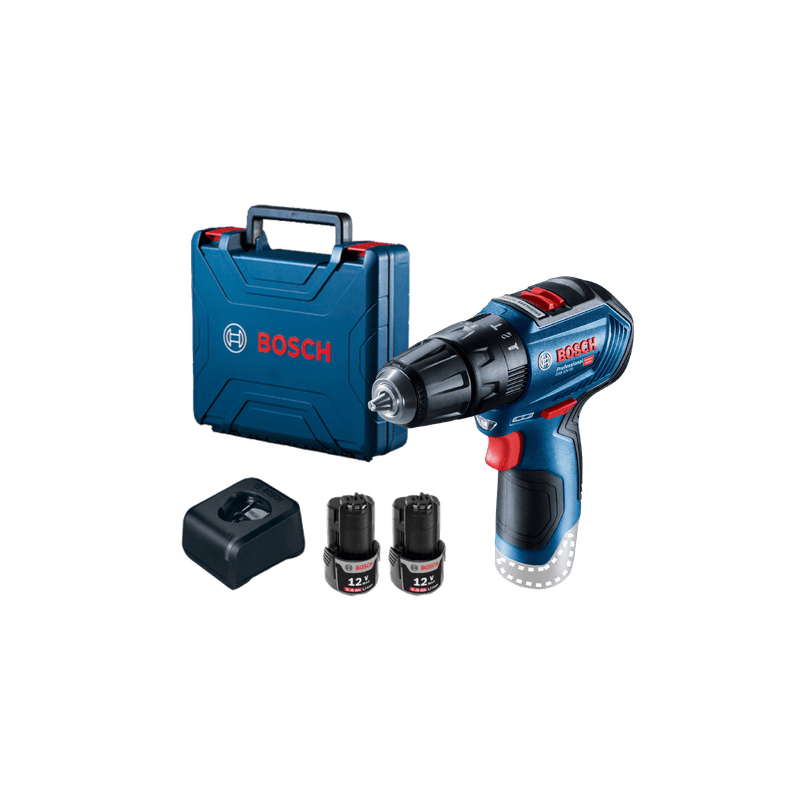 Atornillador/Taladro Percutor GSB 12V-30 BOSCH a Batería 12V