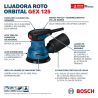 Lijadora Roto Orbital Bosch GEX125 280W
