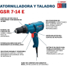 Taladro Atornillador Bosch GSR 7-14 E 400W