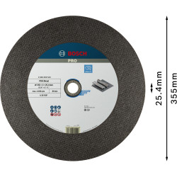Discos de Corte 355mm Expert for Metal Para Sierra