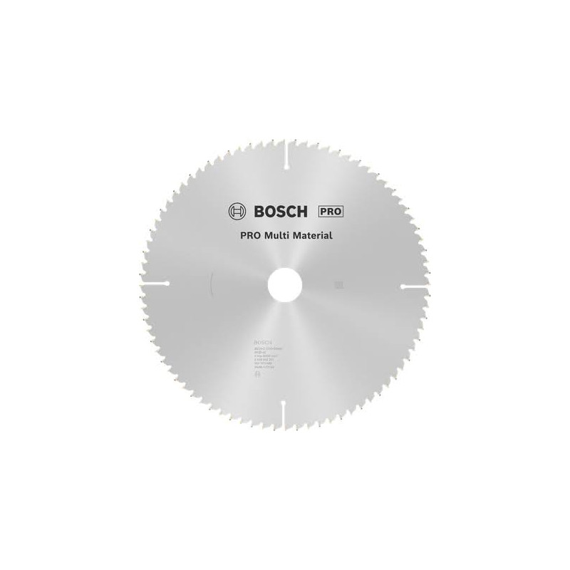 Discos de Sierra Circular 235mm  80 Dientes Multimaterial