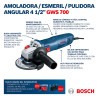 Mini Amoladora GWS 700  720W