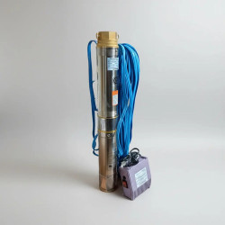 BOMBA SUMERGIBLE PARA POZO PROFUNDO  100QJD214 220V 1.5HP