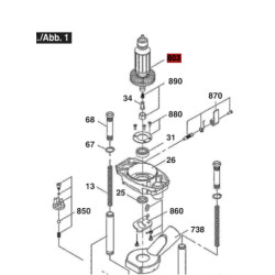 Inducido Rotor Bobina Fresadora 1831 Skil Original