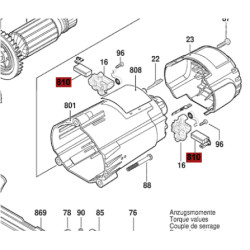 Carbones Sierra Circular Gks 190 Bosch Original