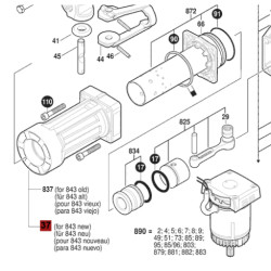 Tubo Guía Martillo Bosch Gsh 27 Vc Original