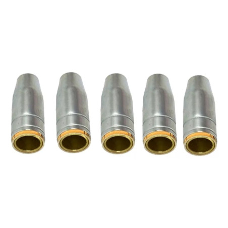 Kit Busa Tobera Cónica Torcha Mig 250 Mb25 15mm X5 Unidades