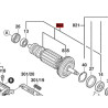 Inducido Rotor Bobina Amoladora Bosch Gws 10-125 Original