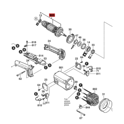 Inducido Rotor Bobina Amoladora Bosch Gws 21-230/21-180