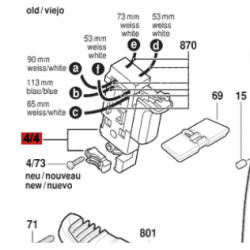 Interruptor Para Martillo Bosch Gbh 2-20 D Original