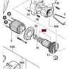 Inducido Rotor Bobina Lijadora 7640 Skil Original