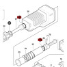 Oring Anillo De Goma Para Martillo Bosch Original Gsh 11 E