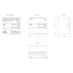 PLC Siemens S7-1200 CPU 1214C 14DI/10DO/2AI / Alim 24 VDC