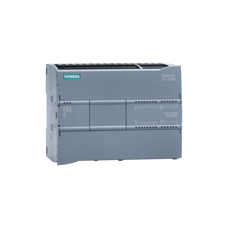 PLC Siemens S7-1200 CPU 1215C 2PN 14DI/10DO/2AI/2AO / Alim 24 VDC