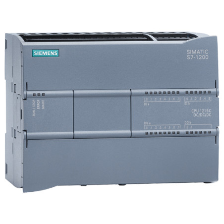 PLC Siemens S7-1200 CPU 1215C 2PN 14DI/10DO/2AI/2AO / Alim 24 VDC