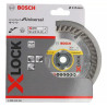 Disco X-lock Diamantado Para Cemento Construcción Bosch 115ø