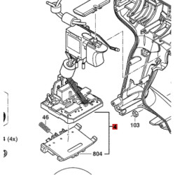 Plaqueta Modulo Atornillador Bosch Gdx Gdr 180-li