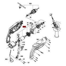 Inducido Rotor Bobina Taladro 6055 Skil Original