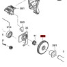 Engranaje Rueda Dentada Taladro Bosch Gsb 550 Re (1ab6)