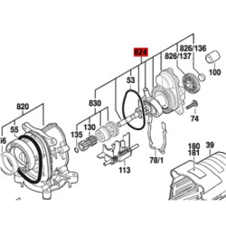 Engranaje Árbol Intermedio Para Martillo Bosch Gbh 3-28 Dre