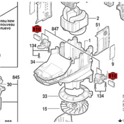 Carbones Para Martillo Gsh 11 Vc Bosch Original