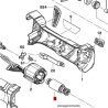 Inducido Rotor Bobina Amoladora Inalámbrica Bosch Gws 180-li