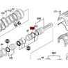 Oring Junta Tórica Para Martillo Bosch Original Gbh 5-40 Dce