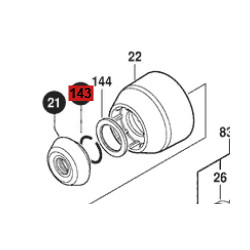 Anillo Elástico Para Martillo Bosch Original Gbh 5-40 Dce 7 De 7-45 De