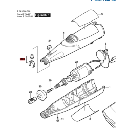 Perno De Cierre Para Minitorno Dremel 300 y 3000 Original