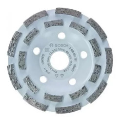 Muela Diamantada Segmentada Doble Bosch 115mm Para Concreto