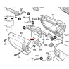 Llave Interruptor Para Amoladora Bosch Gws 23-180 Original