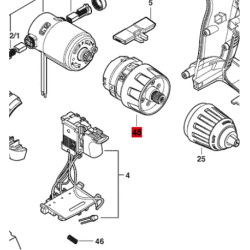 Caja De Engranajes Atornillador Bosch Gsr 140-li Gsr 180-li