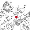 Inducido Rotor Bobina Sierra Circular Gks 235 Bosch Skil